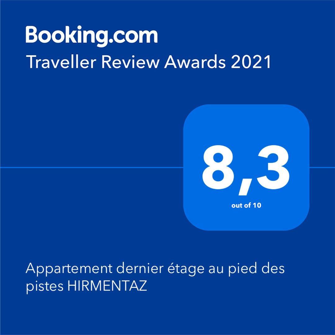 Appartement Dernier Etage Au Pied Des Pistes Hirmentaz Bellevaux Cameră foto